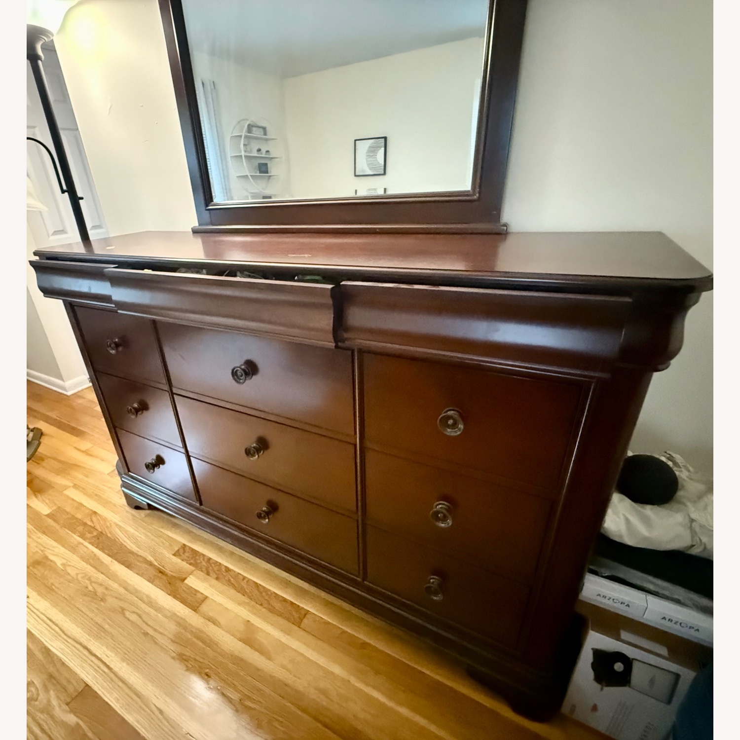 12 Drawer Dresser with Mirror - image-3