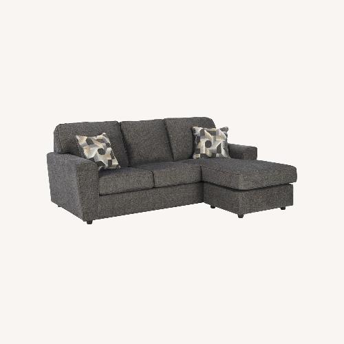 Used Navy Blue Sectional Couch for sale on AptDeco