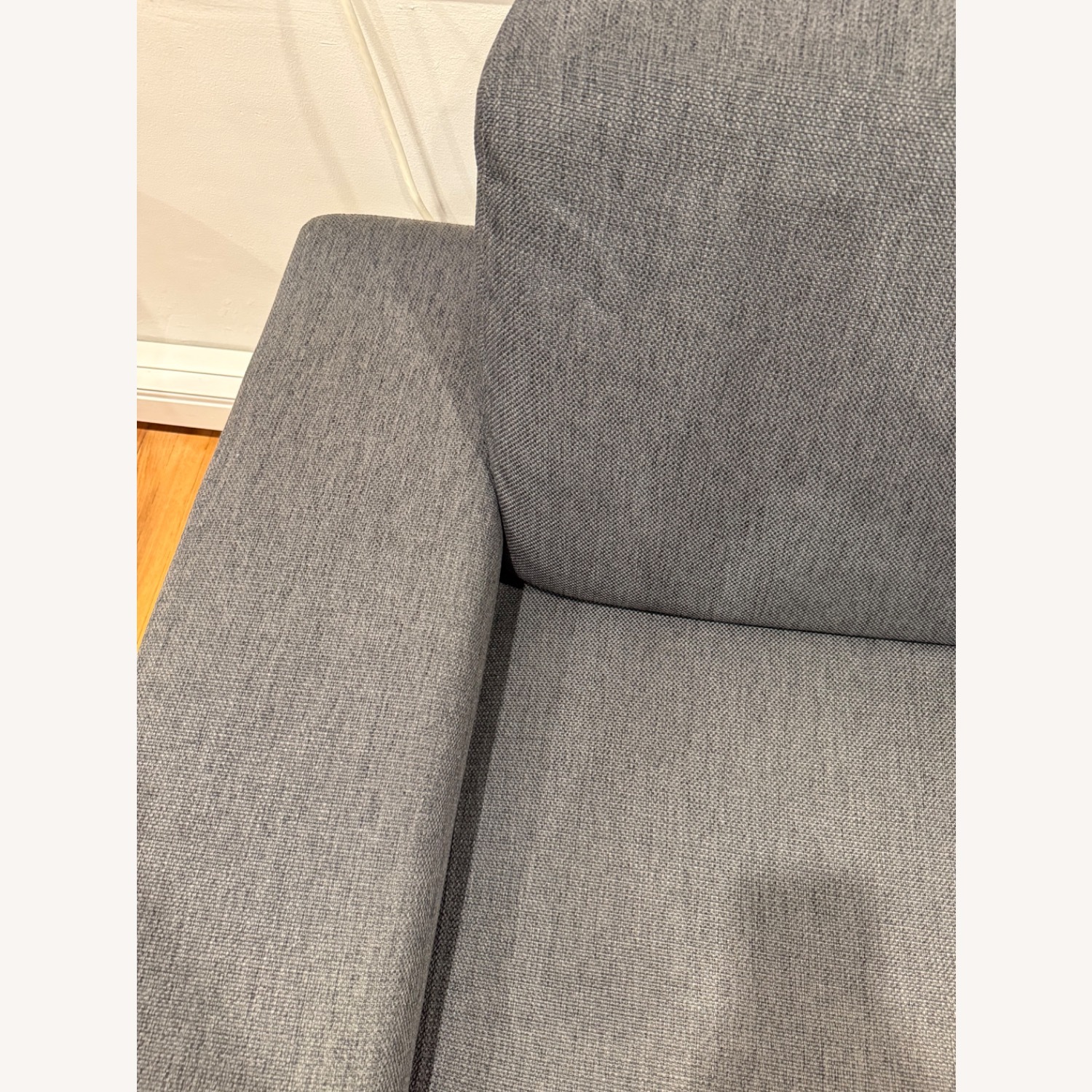 Navy Blue Sectional Couch - image-5