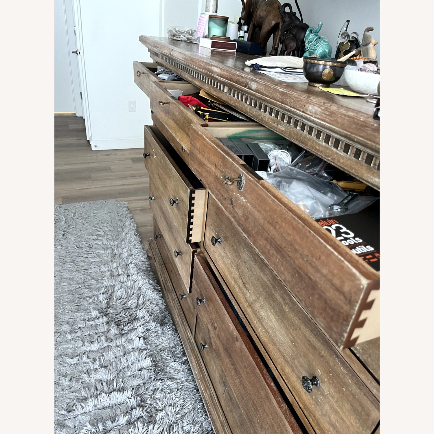 Restoration Hardware St. James 11-Drawer Dresser - image-5