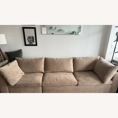 Used West Elm Harmony Ottoman Sectional for sale on AptDeco