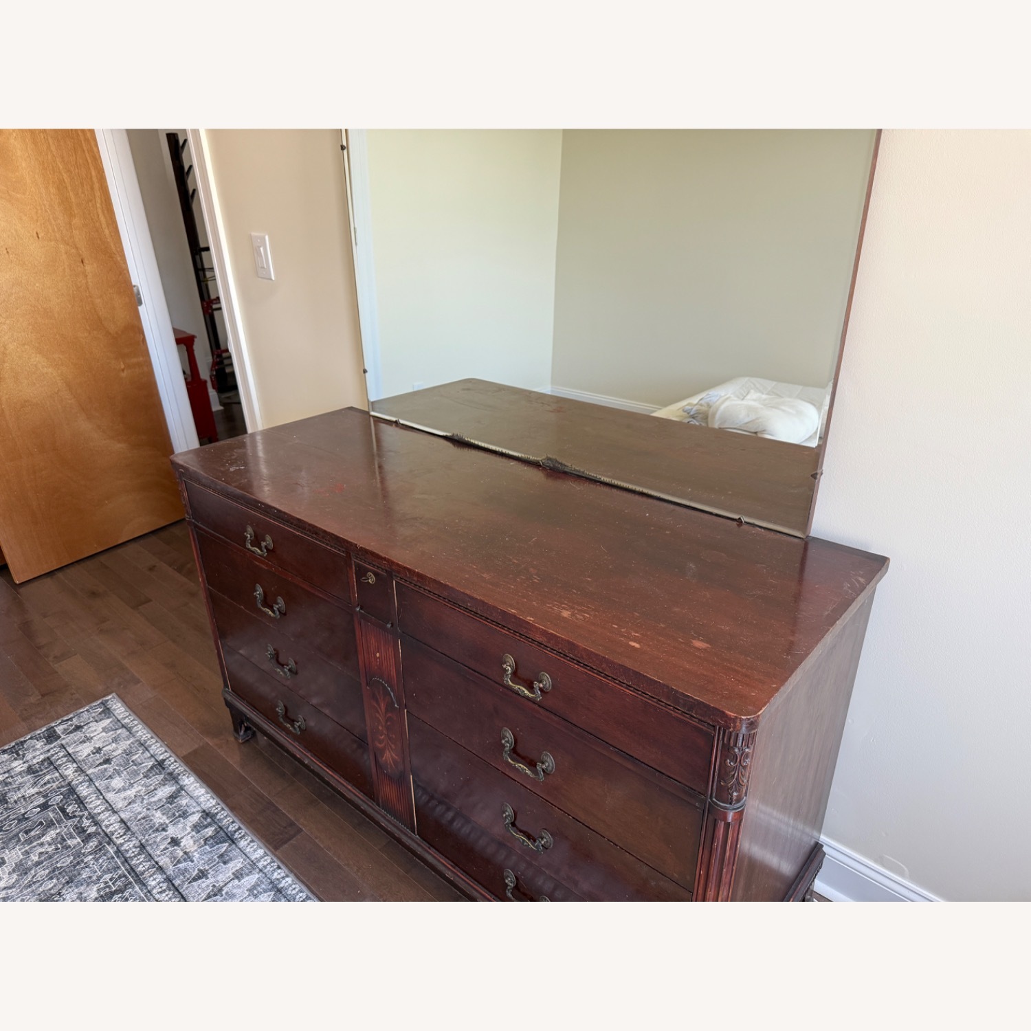 Williamsport Furniture 1930s Mahogany Dresser - image-9