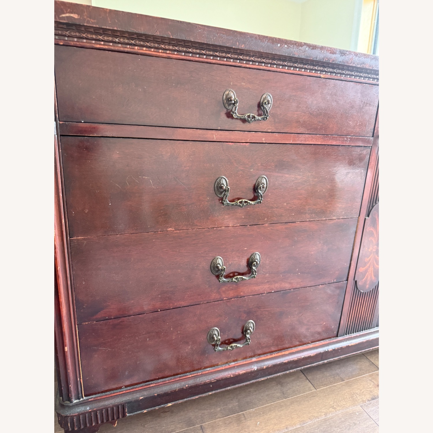 Williamsport Furniture 1930s Mahogany Dresser - image-7