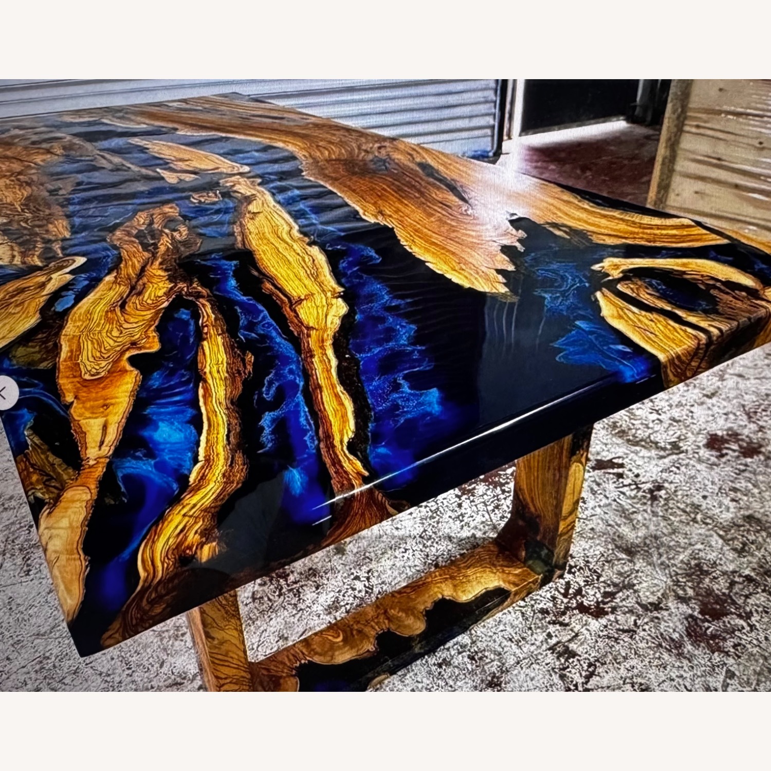 Custom made Epoxy Table - image-1