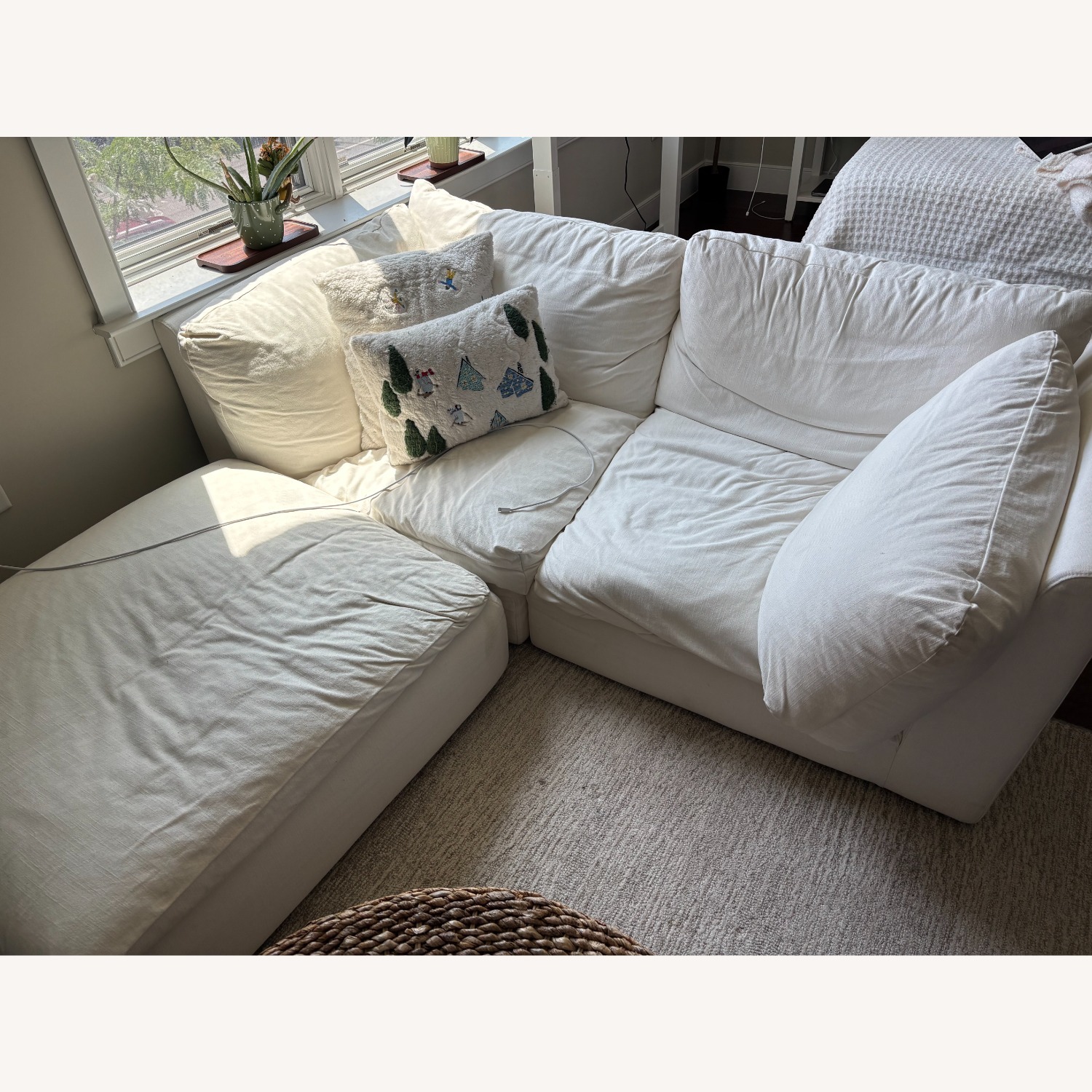 West Elm Harmony Modular with Ottoman - image-5