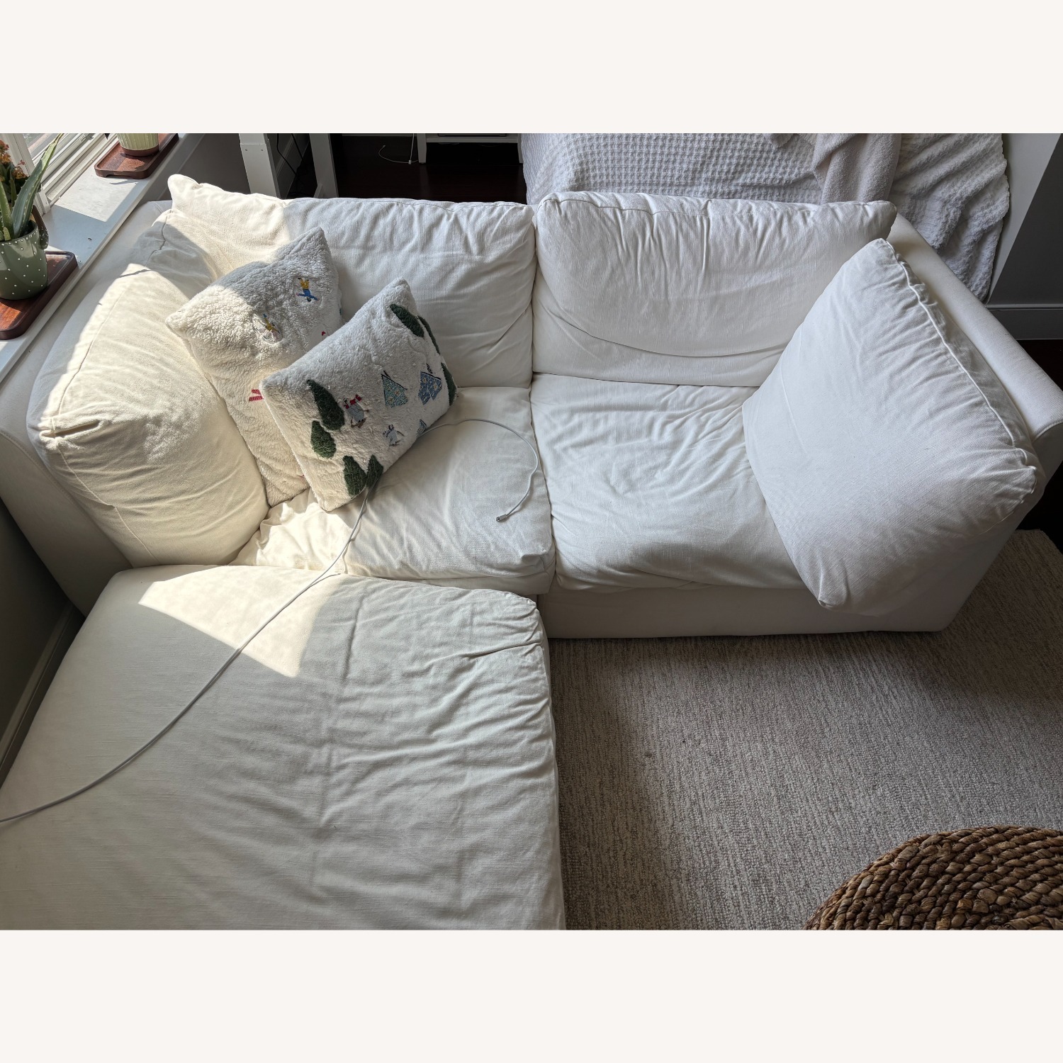 West Elm Harmony Modular with Ottoman - image-2