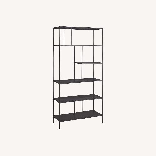 Used Room & Board Foshay Natural Steel Bookcase Shelves for sale on AptDeco