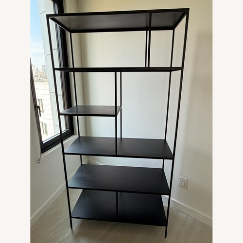 Used Room & Board Foshay Natural Steel Bookcase Shelves for sale on AptDeco