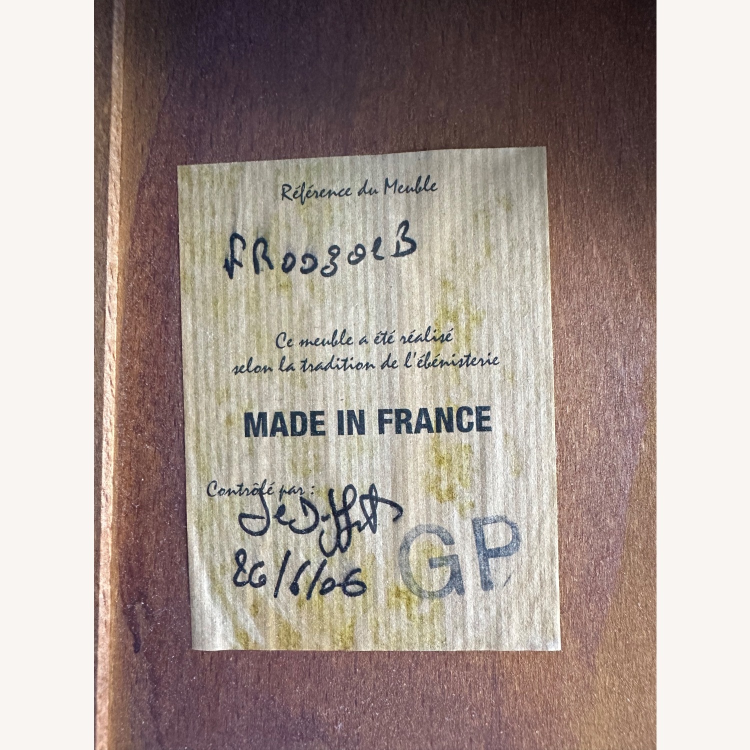 Grange Vintage Country French Mirrored Armoire - image-3