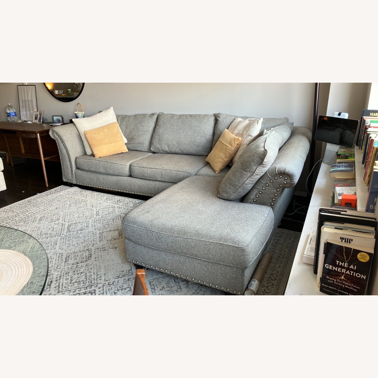 Bob’s Discount Furniture Sectional Couch - image-2