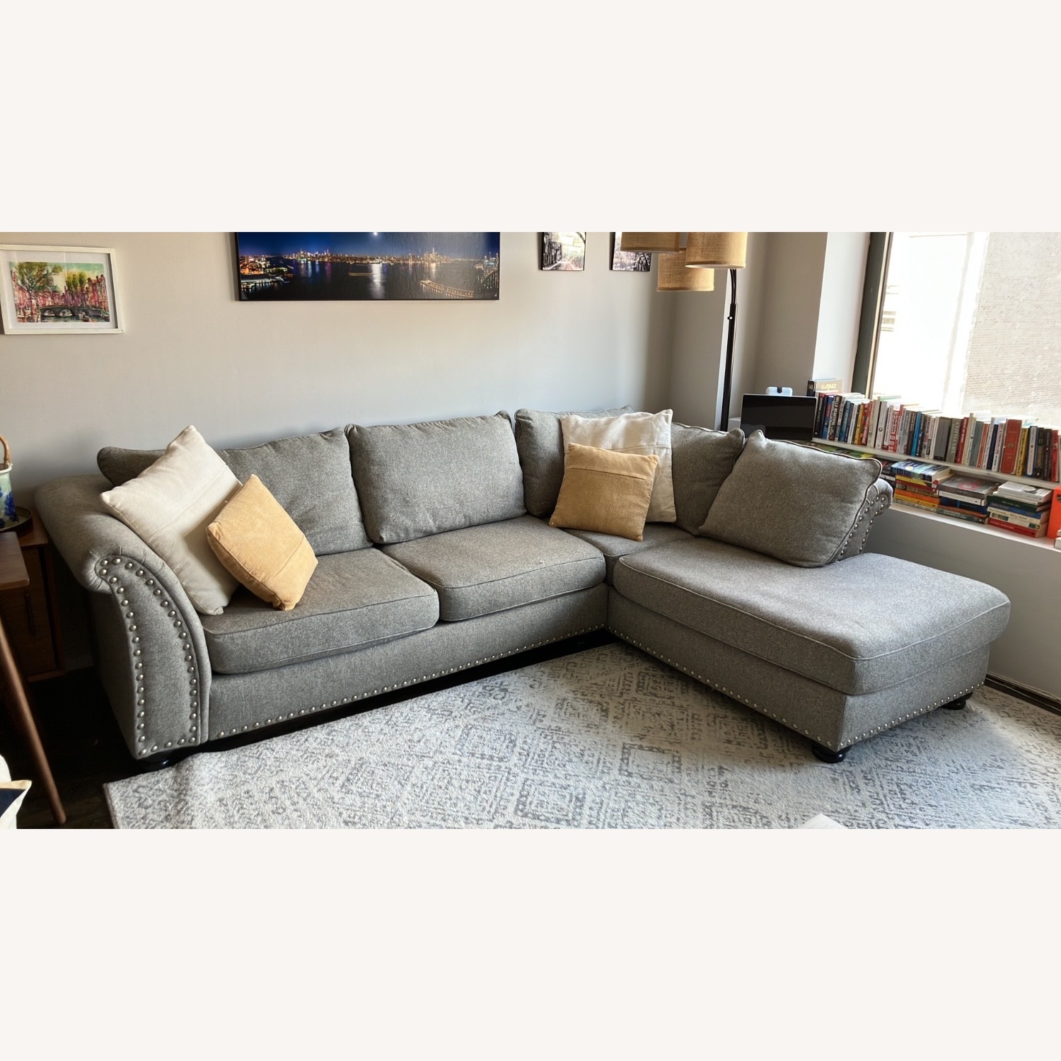 Bob’s Discount Furniture Sectional Couch - image-1