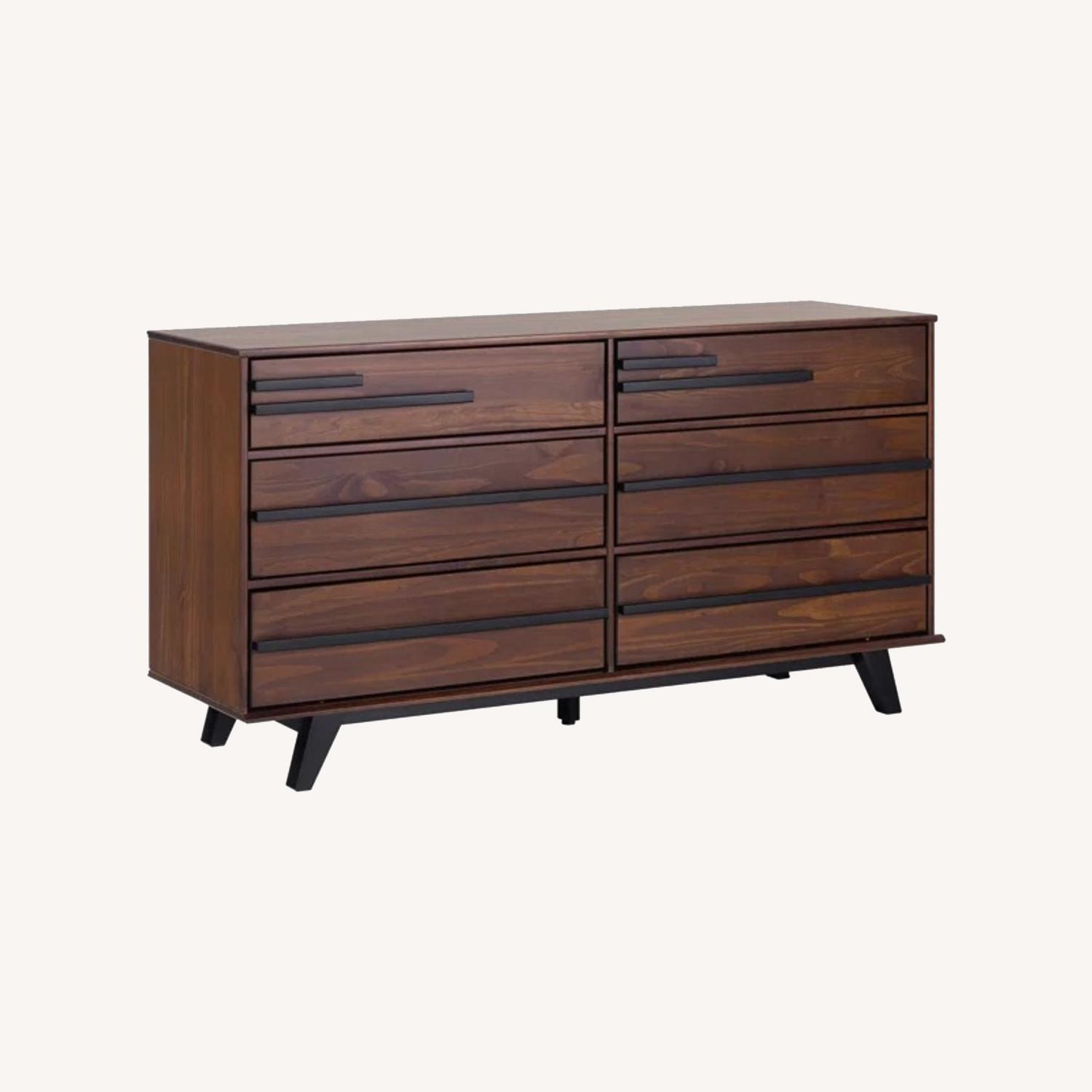 Amiliya Solid Wood Detailed 6-Drawer Dresser - image-0
