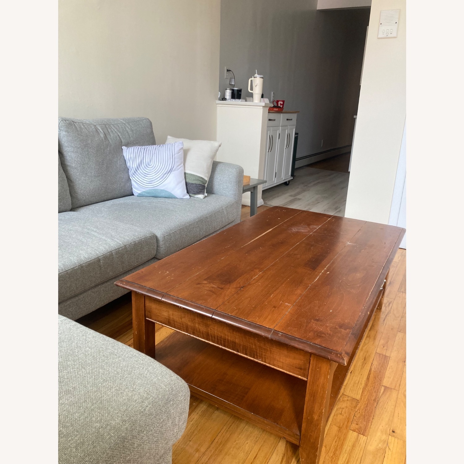 Ethan Allen Solid Wood Coffee Table - image-7