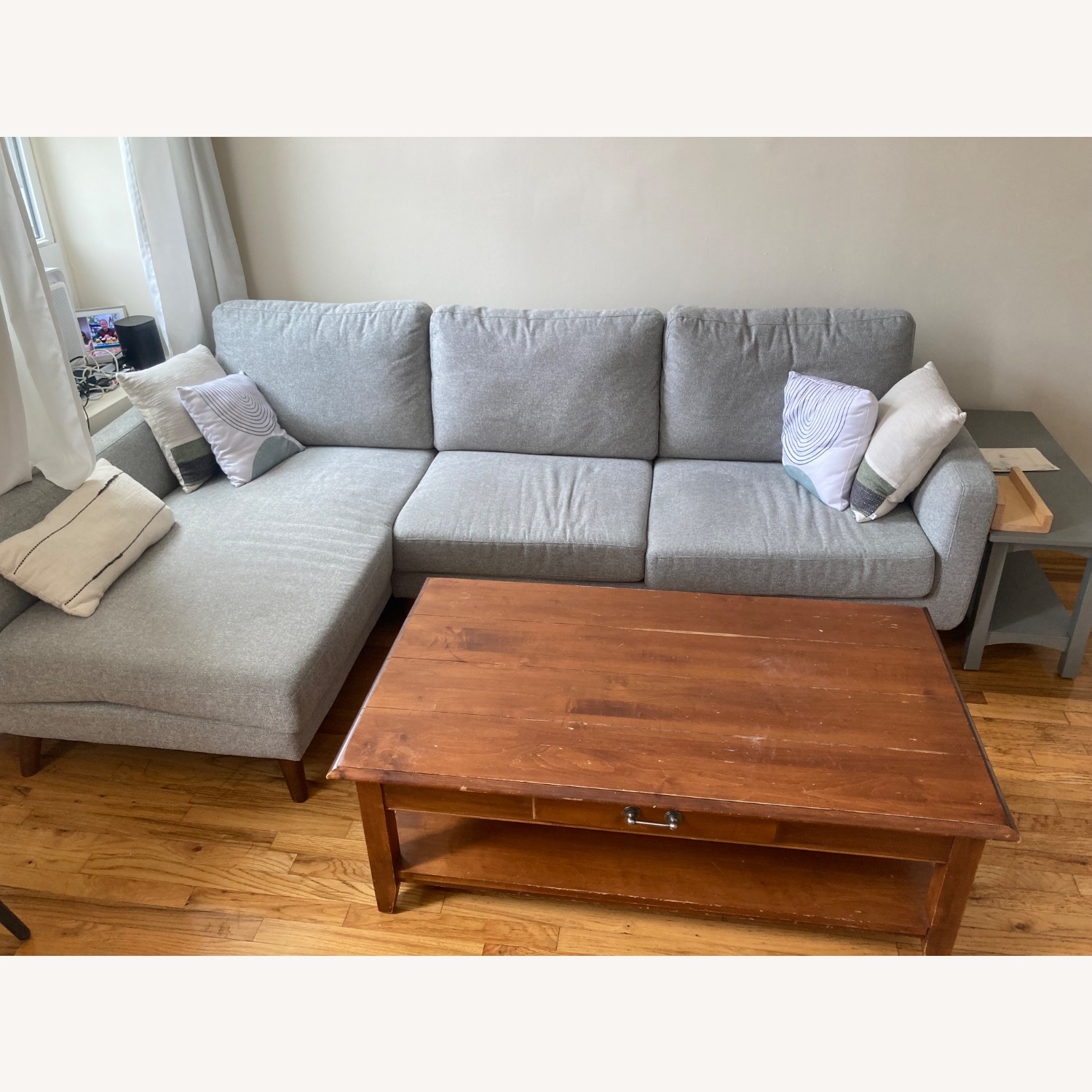 Ethan Allen Solid Wood Coffee Table - image-2