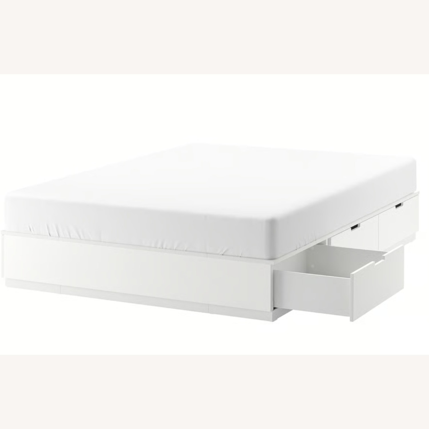 IKEA NORDLI Queen size Bed Frame with Storage - image-1