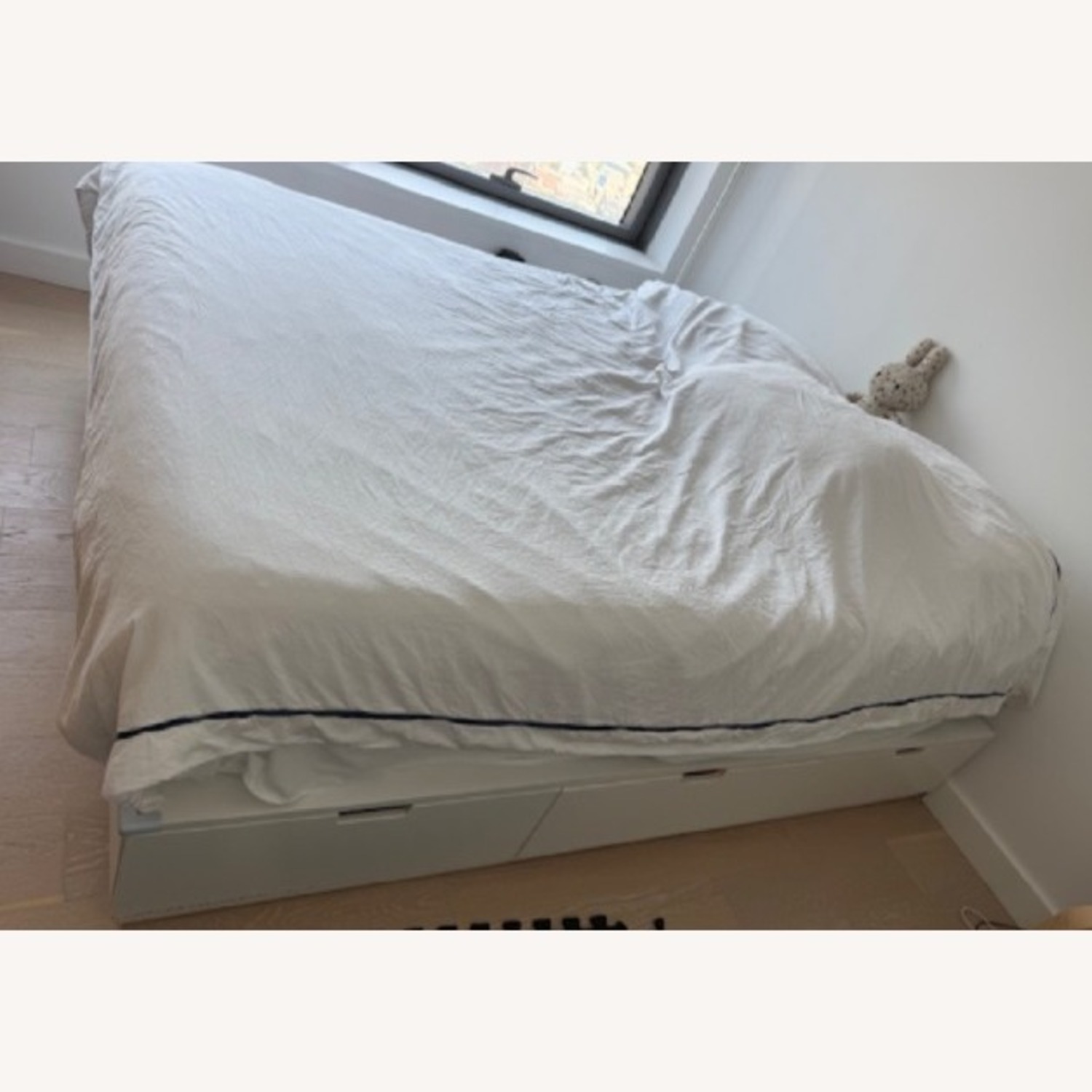 IKEA NORDLI Queen size Bed Frame with Storage - image-3