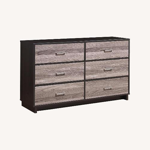 Used Colebrook Wood 6-Drawer Standard Dresser for sale on AptDeco
