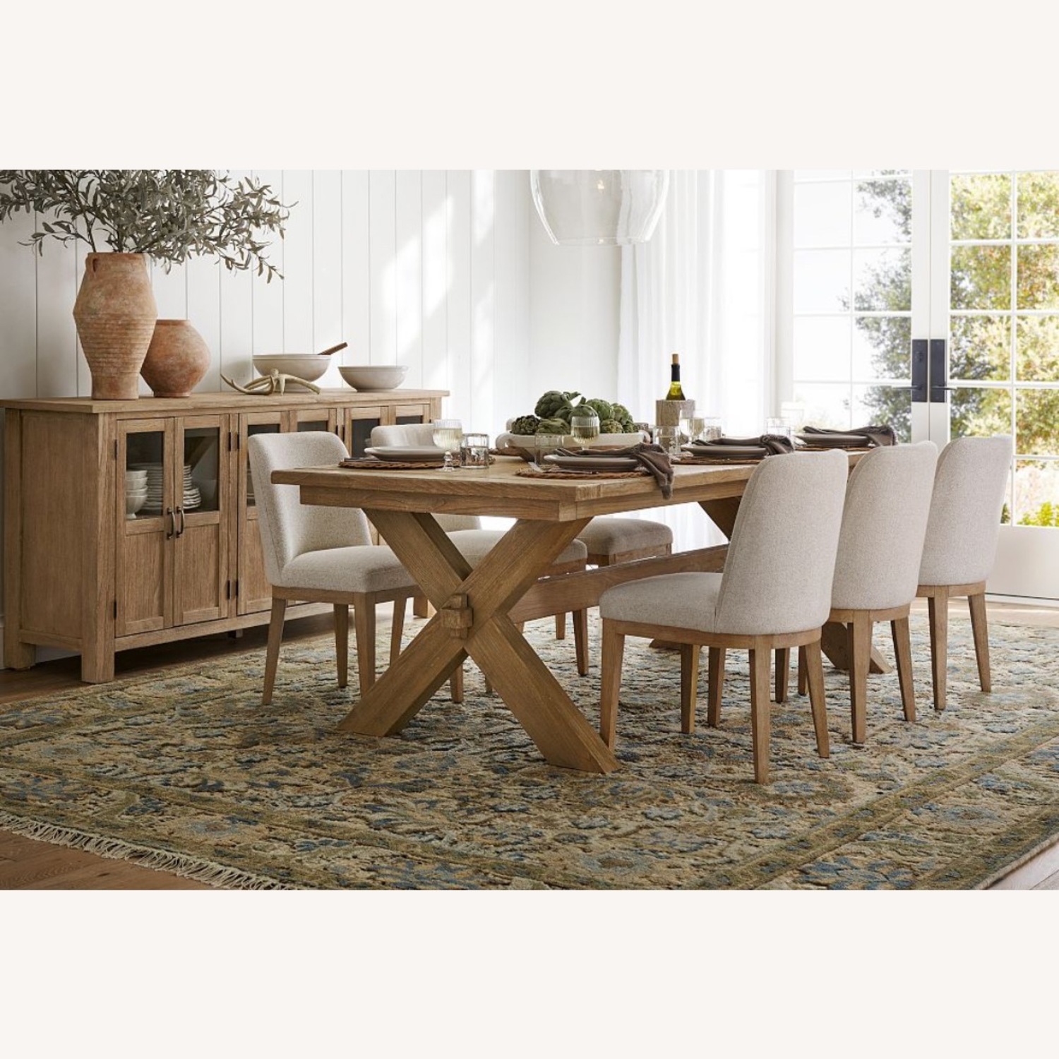 Pottery Barn Toscana Dining Table - image-1
