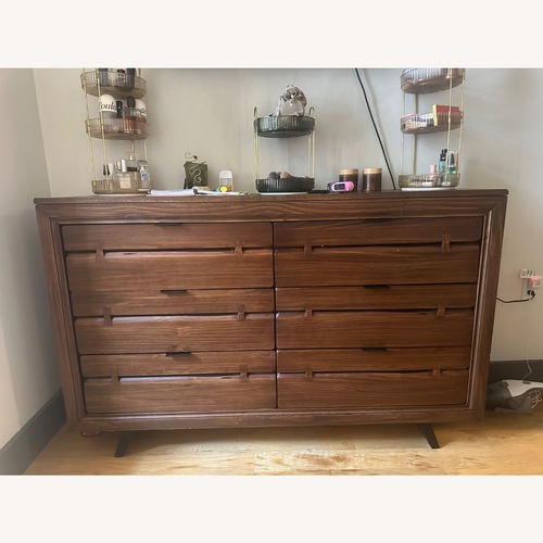 Used Brown Wooden Dresser for sale on AptDeco