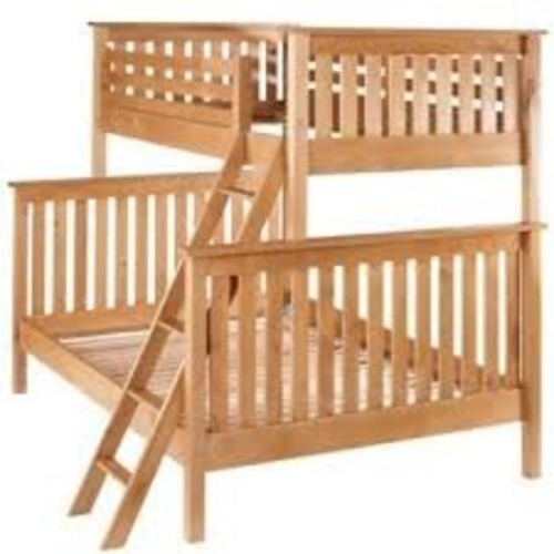 Used The Land of Nod Simple STURDY Bunk Bed for sale on AptDeco