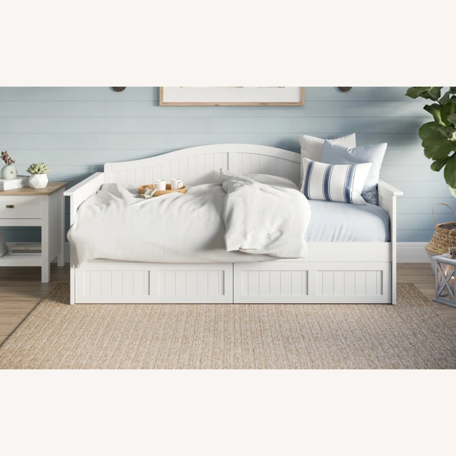 Nantucket Cottage Solid Wood Twin Daybed - image-2