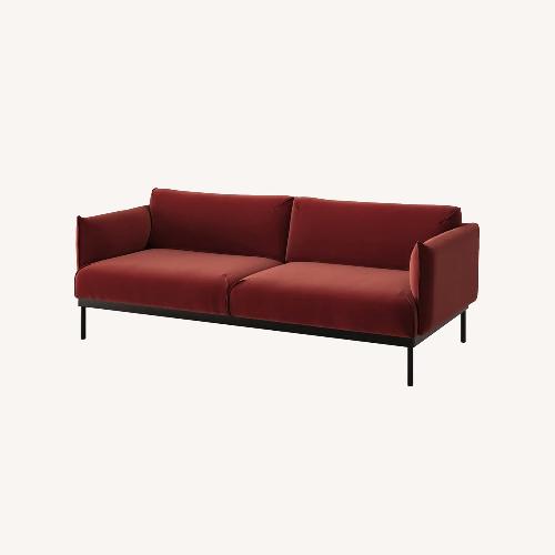 Used IKEA ÄPPLARYD Reddish Brown Sofa  for sale on AptDeco