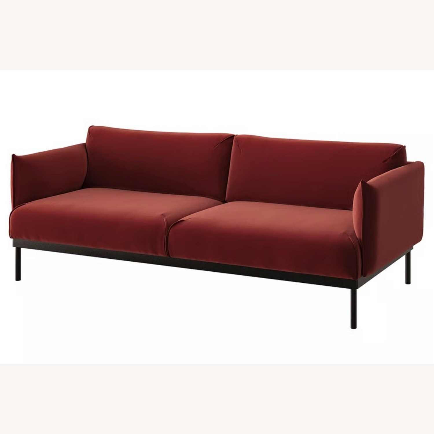 IKEA ÄPPLARYD Reddish Brown Sofa - image-4
