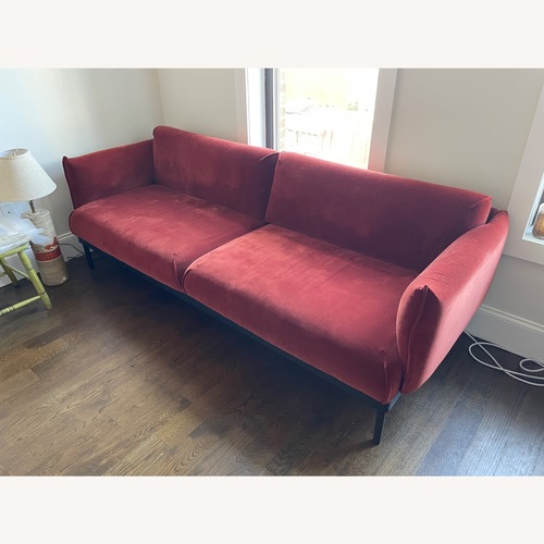 Used IKEA ÄPPLARYD Reddish Brown Sofa  for sale on AptDeco