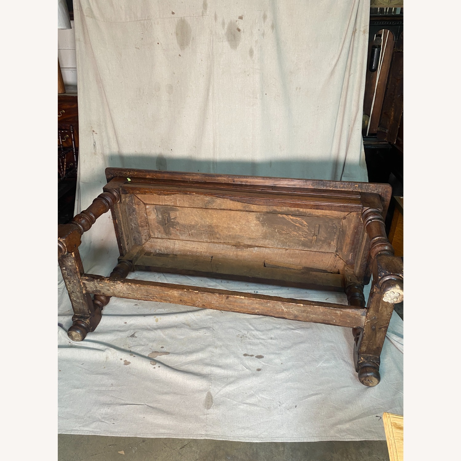 18th Century French Walnut Country Table - image-5