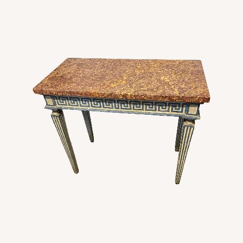 Used 18th Century Greco Roman Marble Console Table for sale on AptDeco