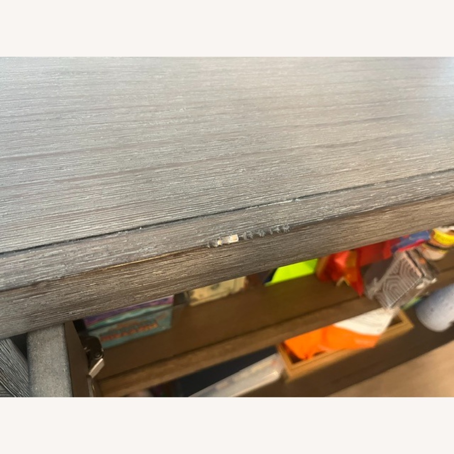 Martin Furniture Palisades 80" TV Console, Grey - image-2