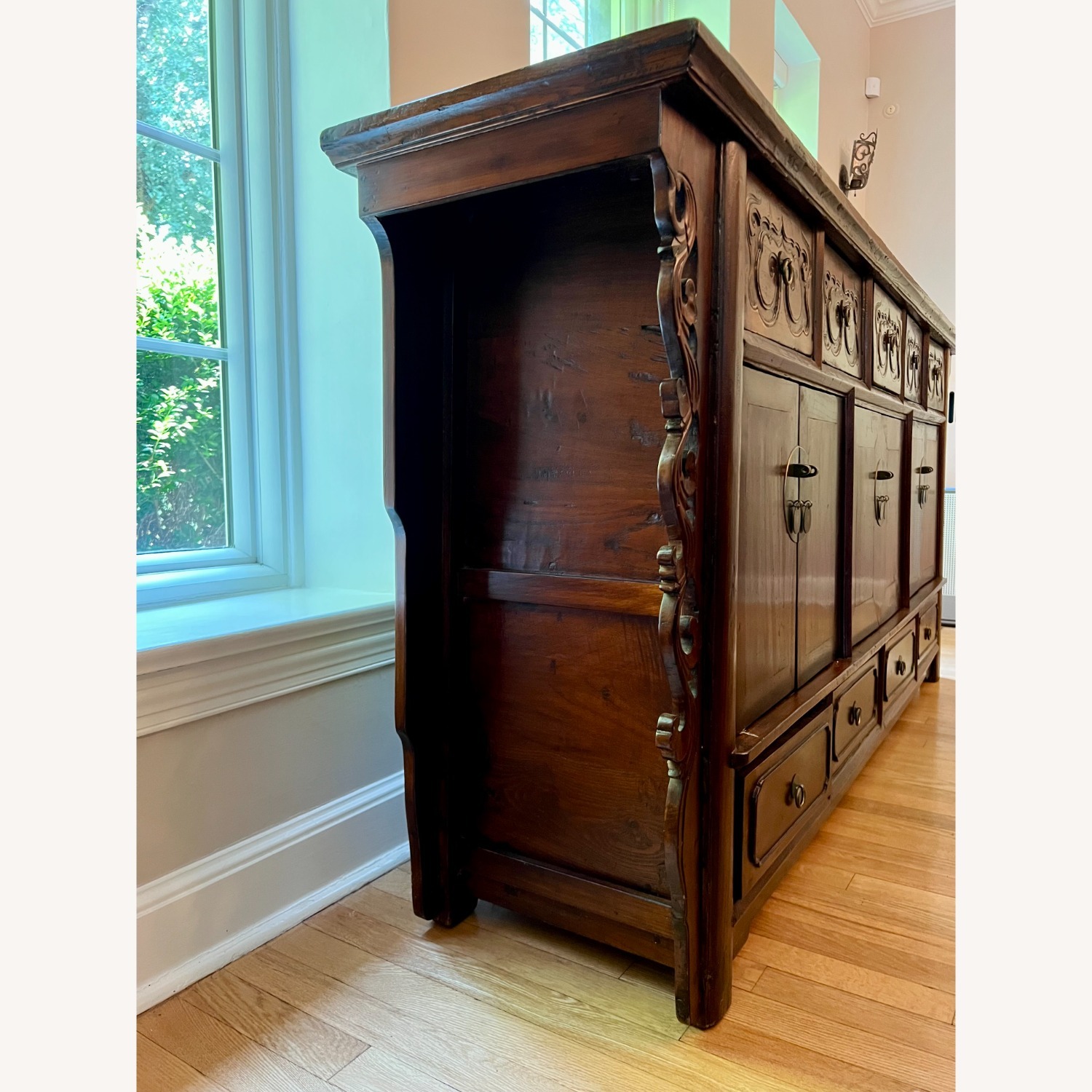 Solid Wood Multi-storage Sideboard - image-3