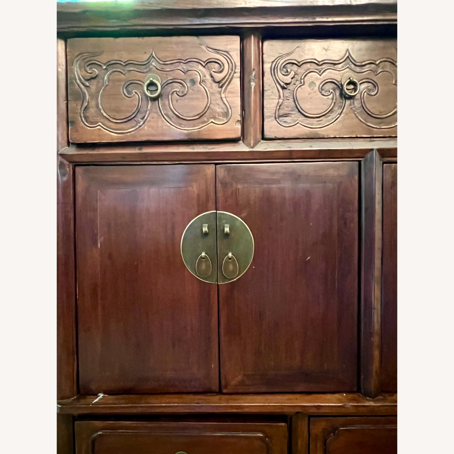 Solid Wood Multi-storage Sideboard - image-5