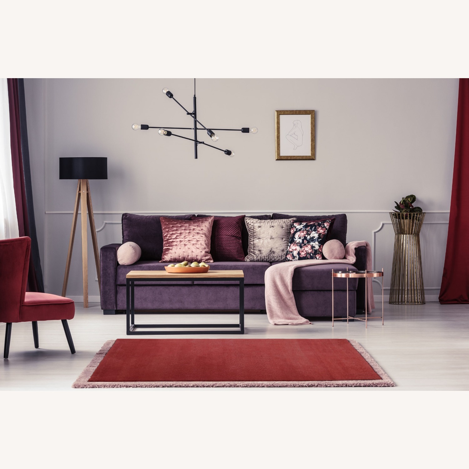 Royal Knotted Carpet 100% Naturally Dyed Wool - image-0