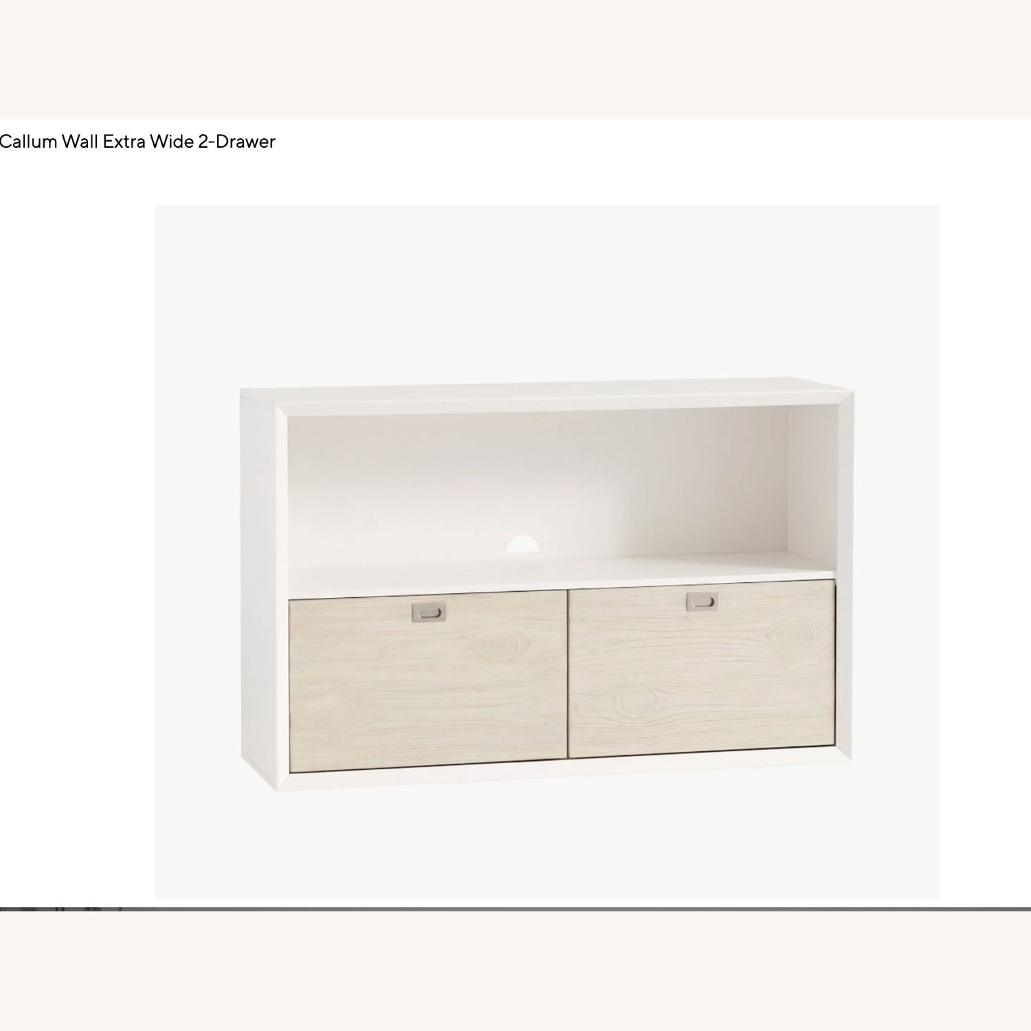 Callum Wall Extra Wide 2-Drawer - image-3