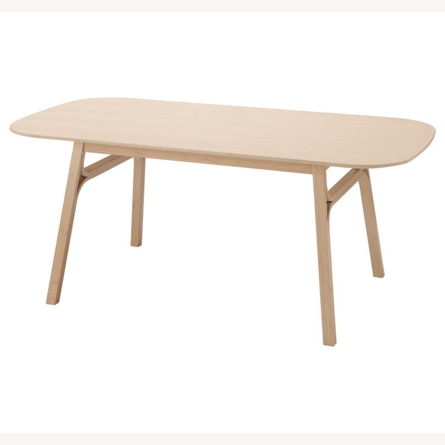 IKEA Voxlov Bamboo Table - image-1