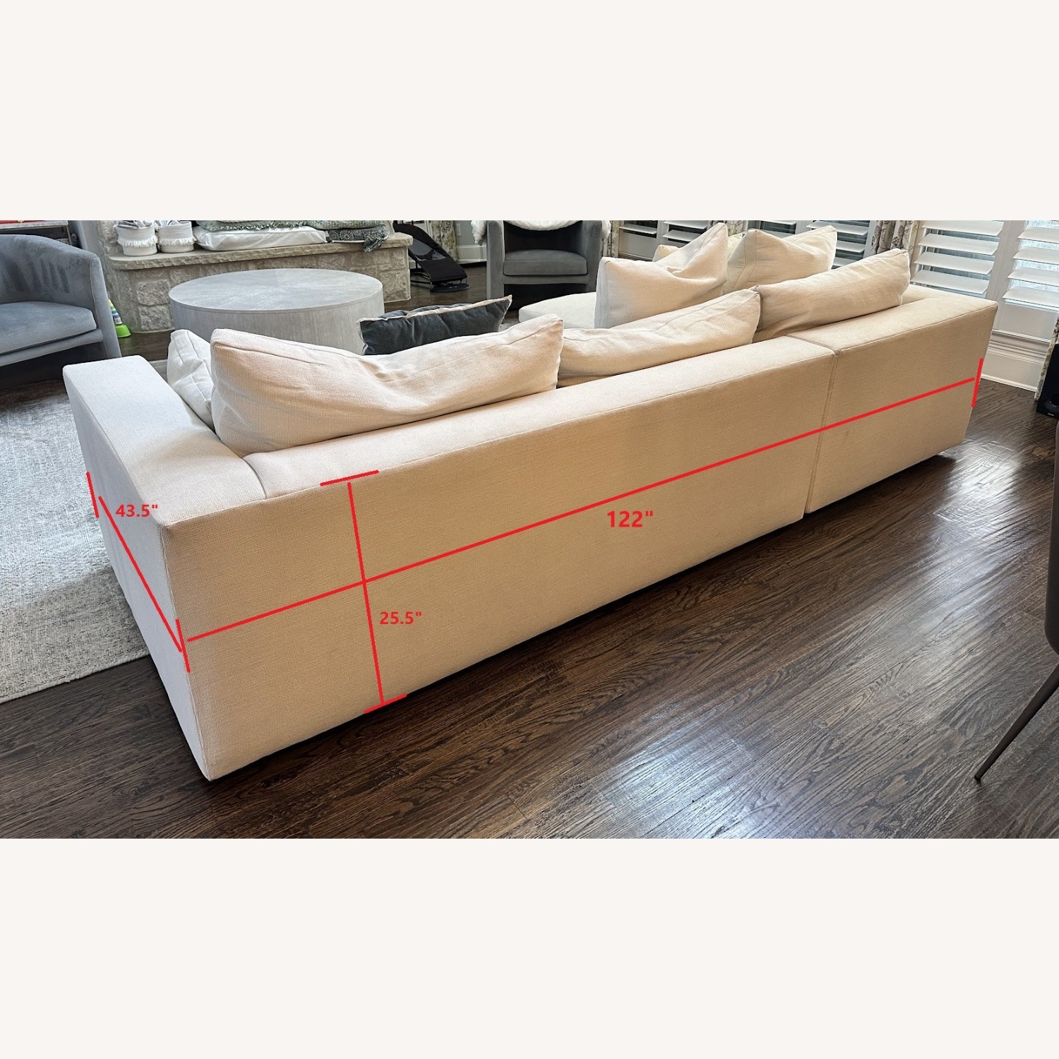 West Elm Harmony Modular 2-Piece Chaise Sectional - image-5