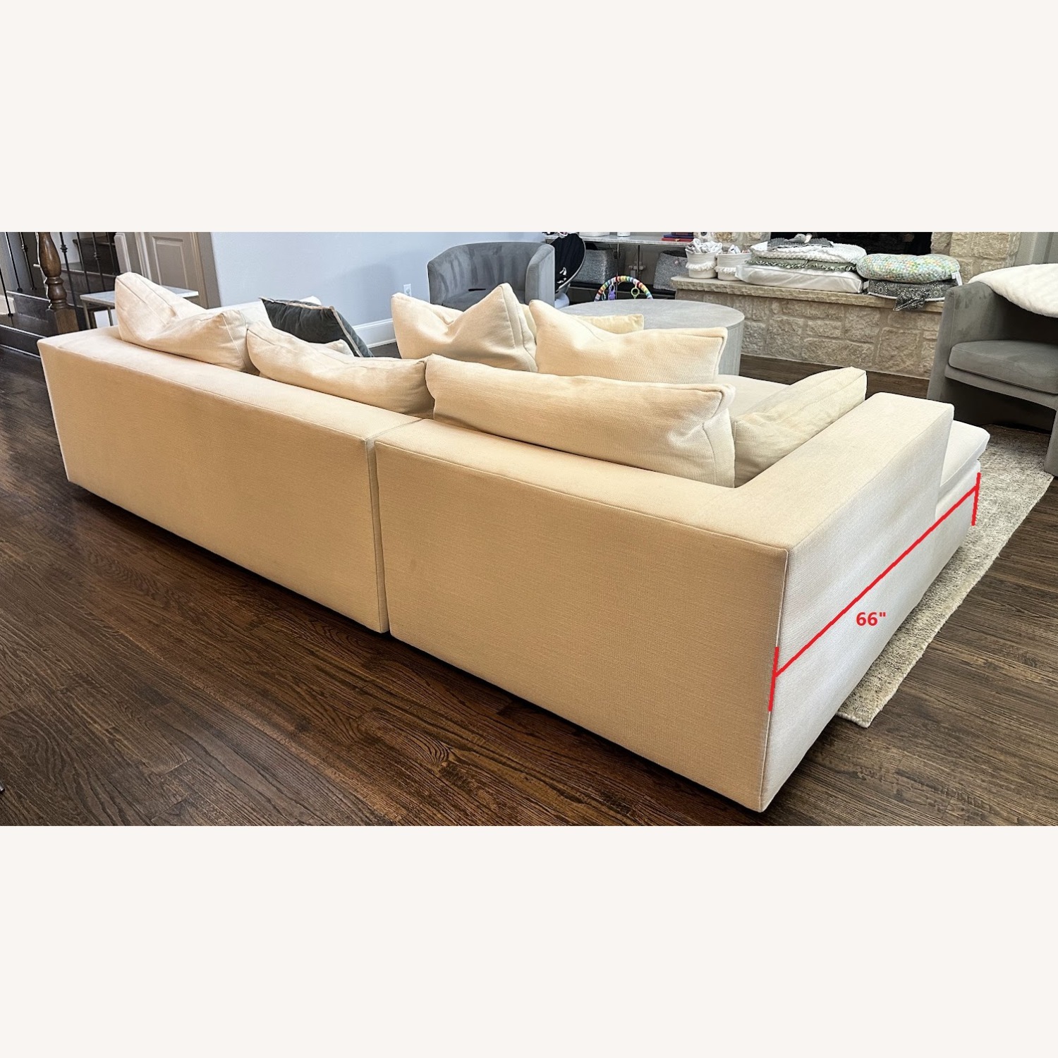 West Elm Harmony Modular 2-Piece Chaise Sectional - image-4