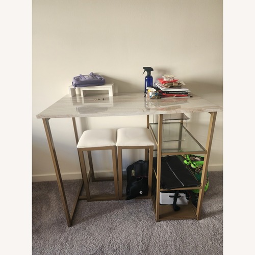 Used Houzz 3 Piece Modern Bar Set for sale on AptDeco