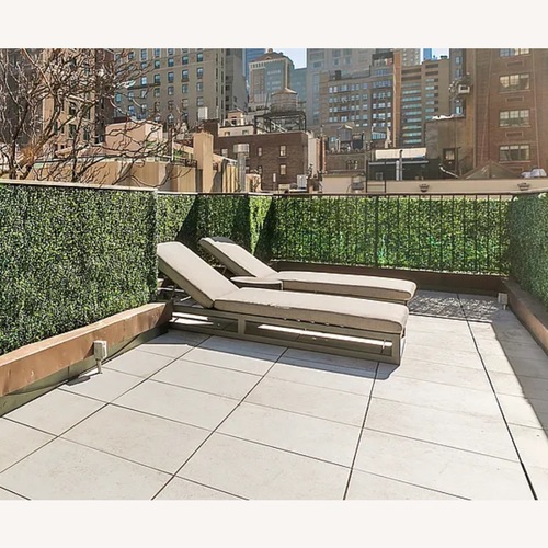 Used Restoration Hardware Marbella Aluminum Chaise x2 for sale on AptDeco