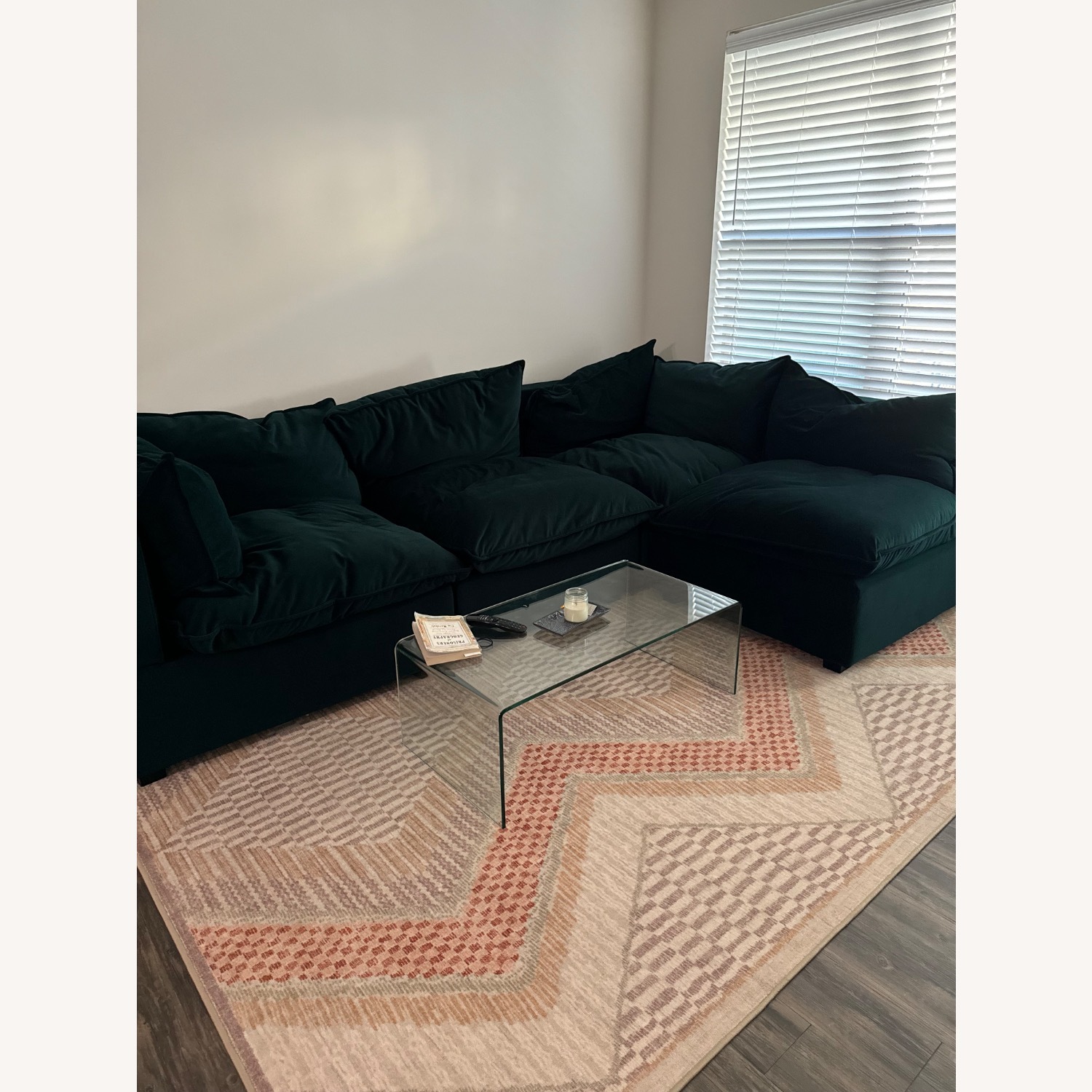 Albany Park Teal Kova L-Shape - image-3