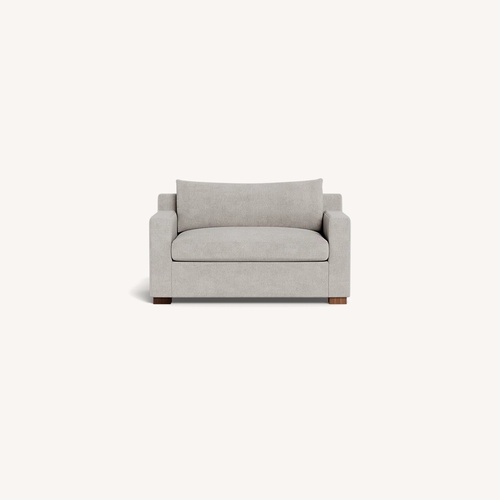 Used Interior Define Contemporary Fabric Pillow Club Chair for sale on AptDeco