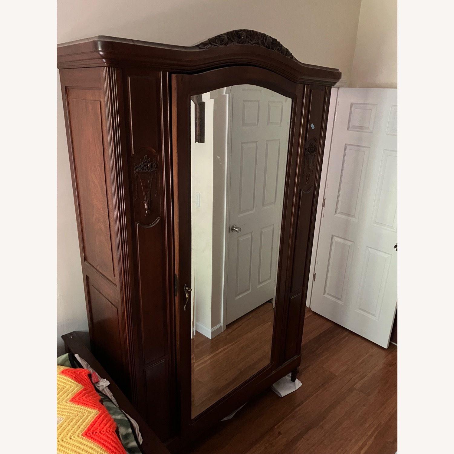 French Antique Wardrobe - image-1