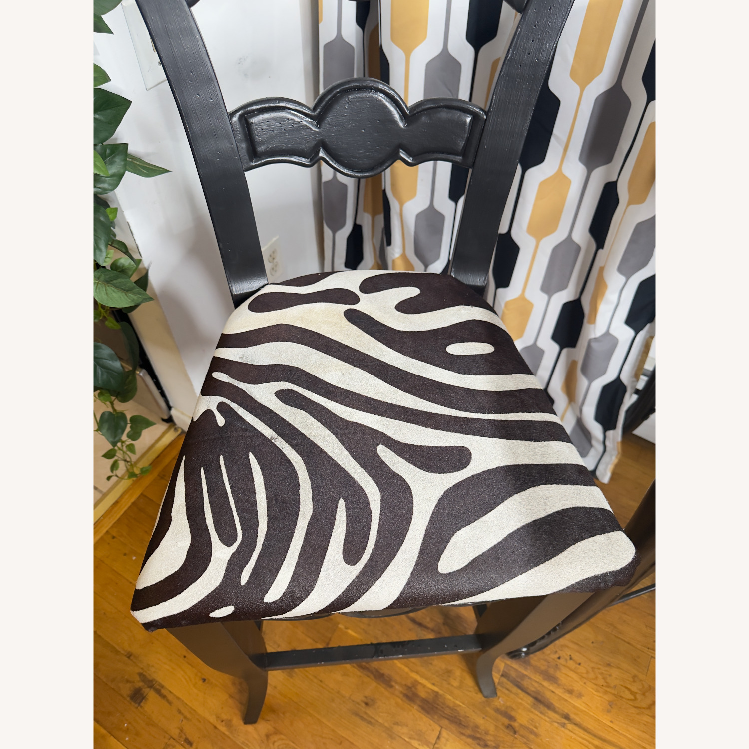 Vintage Wood Bar Height Dining Set  - image-8