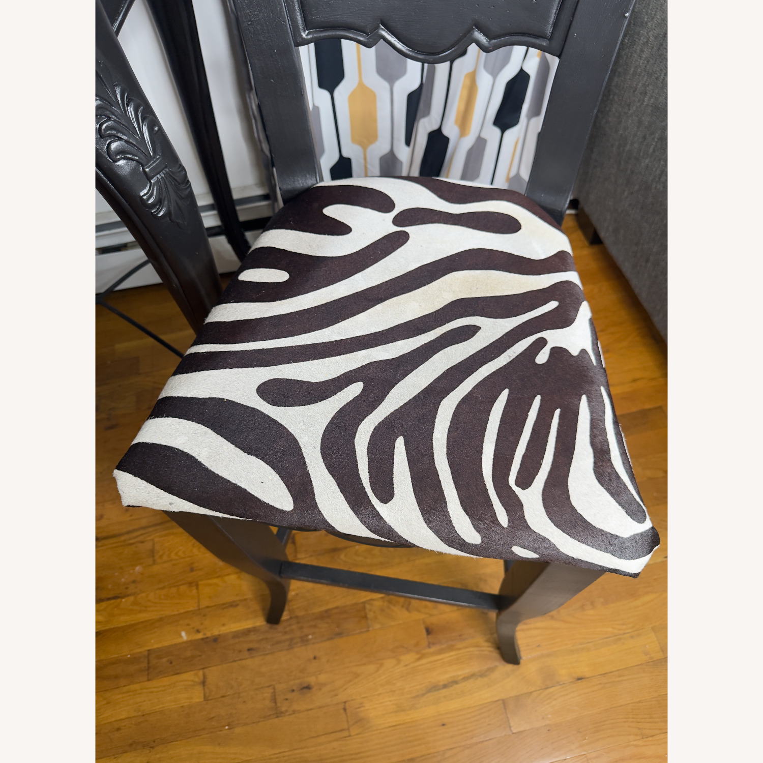 Vintage Wood Bar Height Dining Set  - image-5