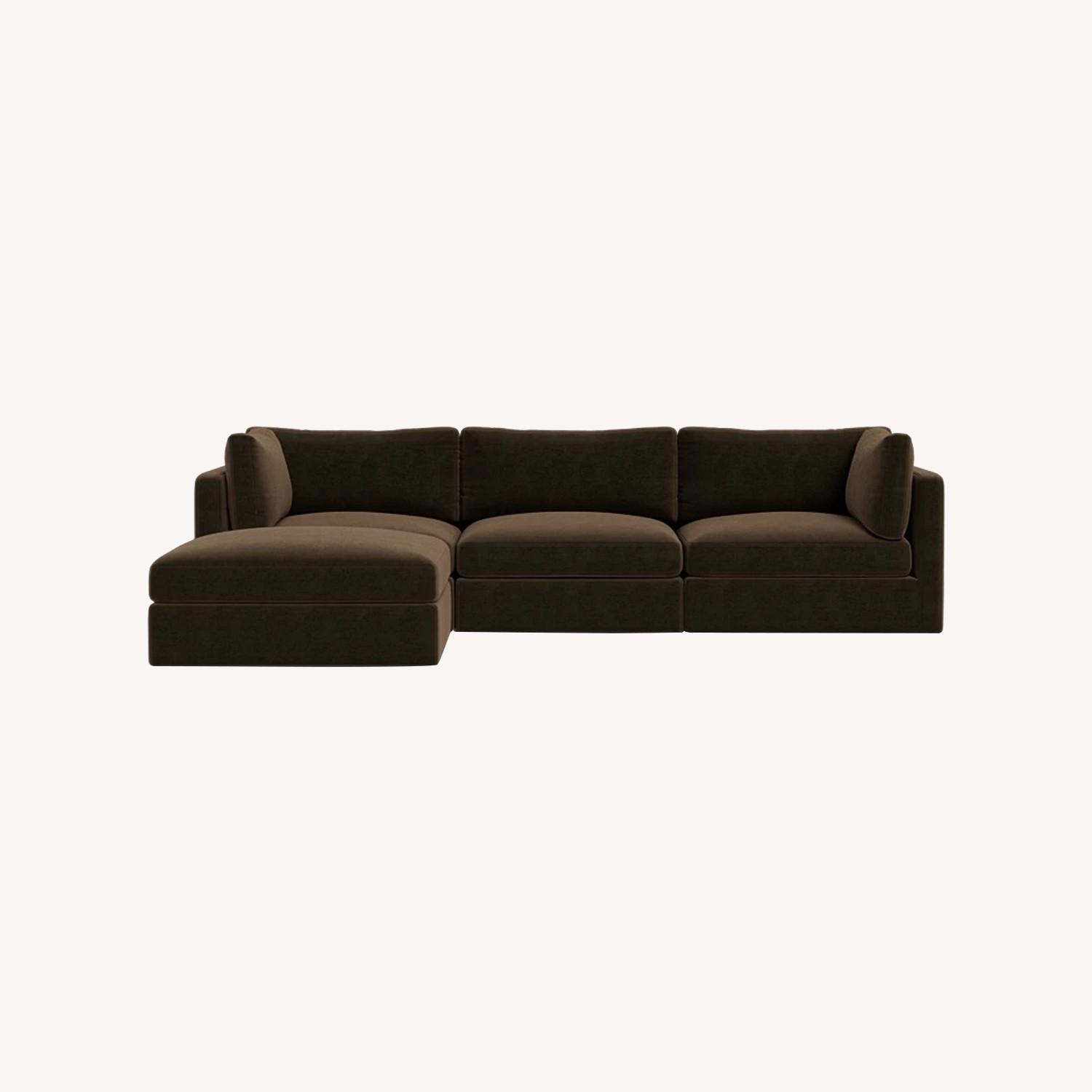 Tatum Modular 3-seat Sofa with Ottoman - image-0