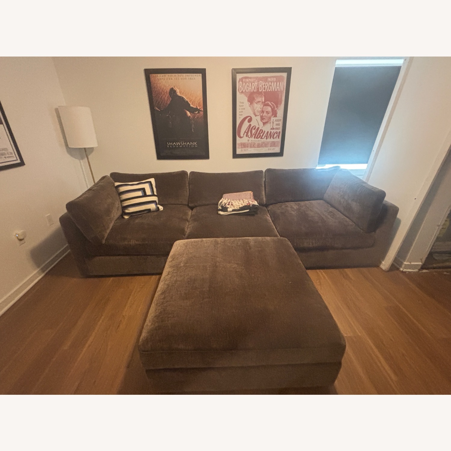 Tatum Modular 3-seat Sofa with Ottoman - image-2