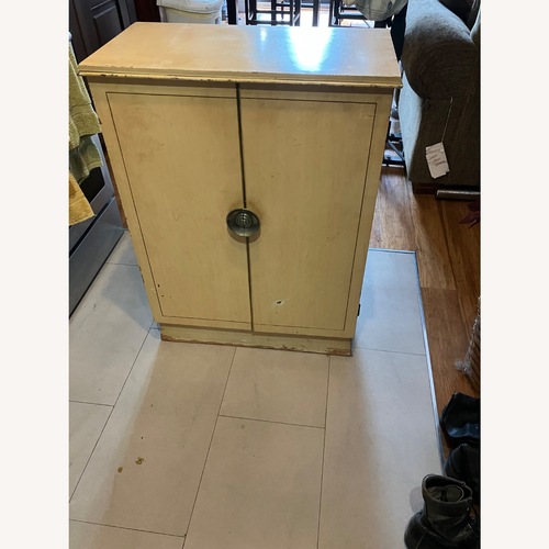 Used Wooden Bookcase/Storage Cabinet for sale on AptDeco