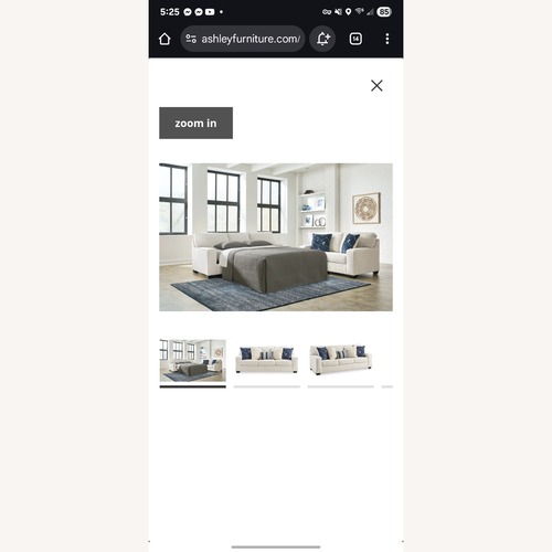Used Ashley Padova Sleeper sofa for sale on AptDeco