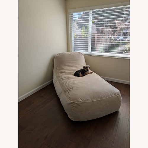 Used Palermo House Divan Velvet Accent Lounger for sale on AptDeco